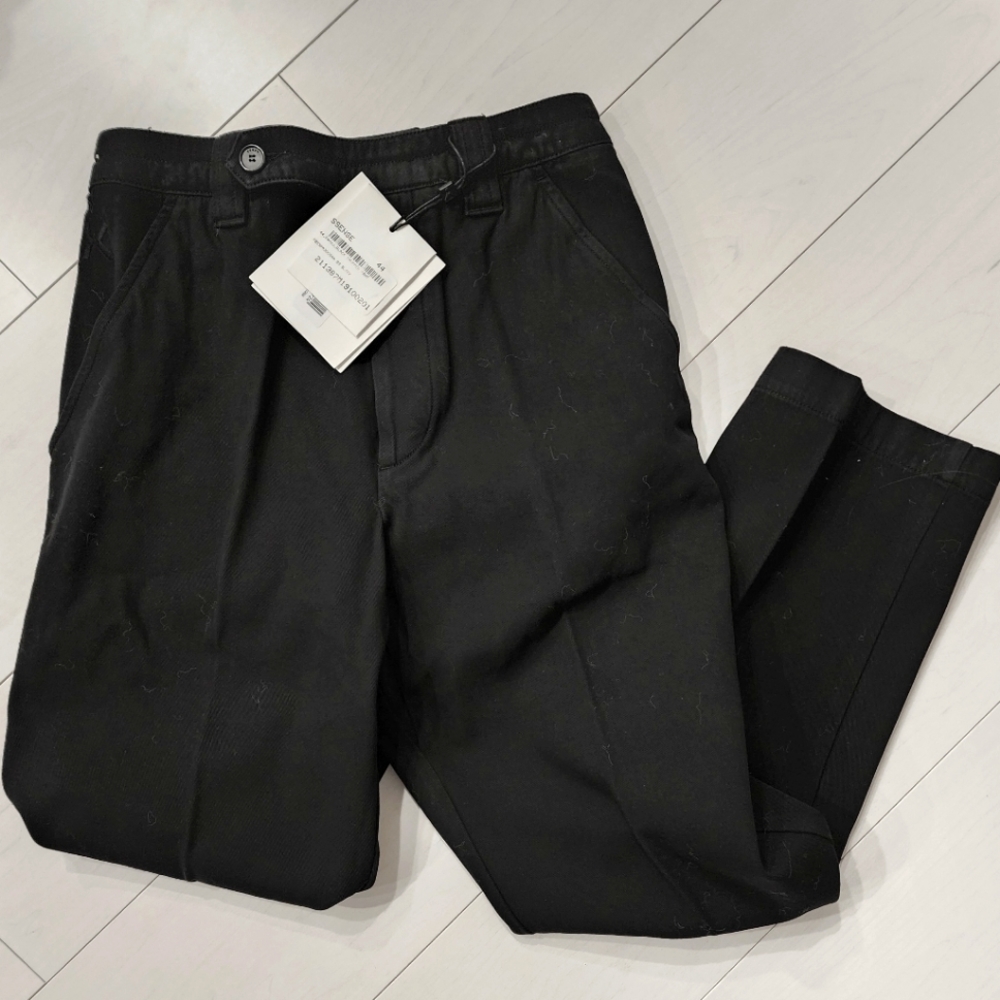 Nwt Kenzo men black cropped cotton pants